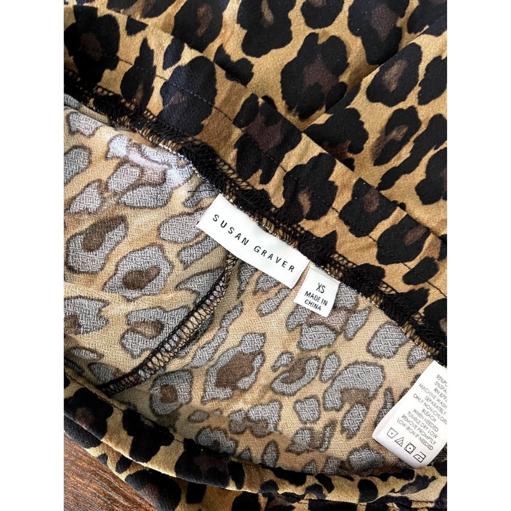 Leopard Cat print pants - Picture 4 of 7